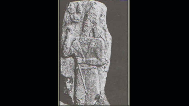 سنگ یادمان آشوری یافت شده درخاک ماد